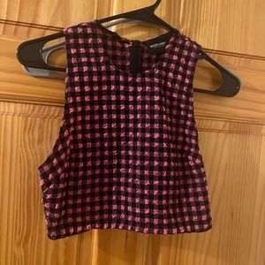 Rachel Comey gingham crop top